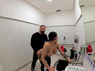 Jade Cosplay Fucks In Bathroom On Halloween