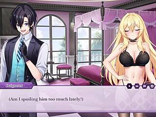 Kaiju Princess Dominates in Hentai Game Sex Scenes.