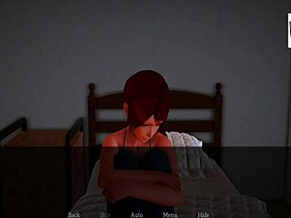 Redhead Amateur In Hentai Cosplay Gets Ass And Tits Played With In Anime Game!