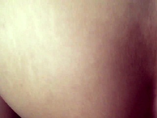 gf's hot petite asian pussy gripping that big cock