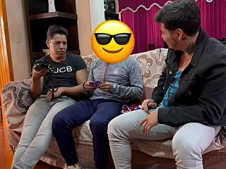 straight model stripped down for photos and ended up getting sucked off