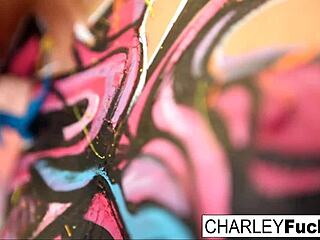 Charley Teases You With Brunette Ass And Big Tits In Solo Masturbation