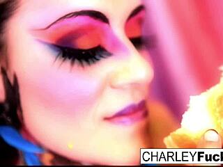 Charley Teases You With Brunette Ass And Big Tits In Solo Masturbation