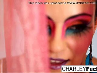 Charley Teases You With Brunette Ass And Big Tits In Solo Masturbation