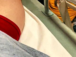 A stranger woman gave me a handjob on the train