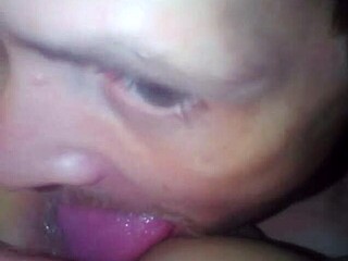 Amber Davis and James Currie in intimate scene