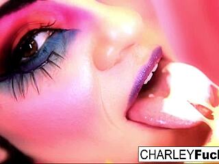 Charley Teases You With Brunette Ass And Big Tits In Solo Masturbation