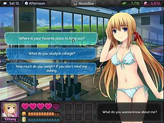 Exploring chocolate dating in HuniePop female walkthrough part 14