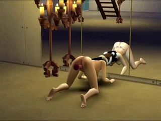 in wicked of whimsville, the goth girl with tattoos and big tits feels intense pleasure using toys for solo masturbation