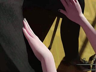 Raven Stays After Class In The Classroom For Extra Lessons