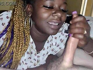 Floridafunguy - Ebony Kush Craves White Cock Blowjob