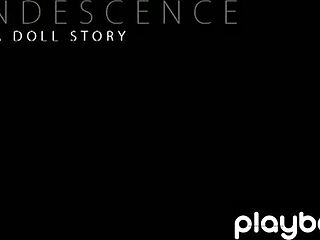 Classy brunette babe fingers herself in sexy lingerie solo