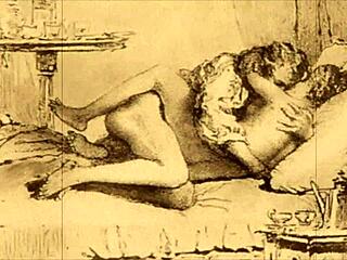 hey, check this vintage erotic illustration, so cool!