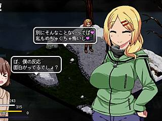 Spoiled winter adventure in anime game