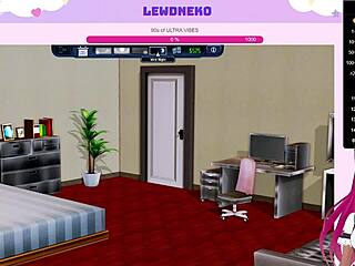 Hey, watch Vtuber Lewdneko play Harem Hotel part 12 with me!