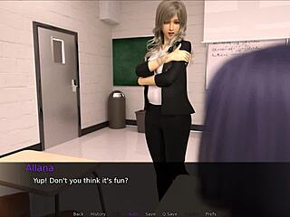 In nudist school, the inspector checks out big tits and asses