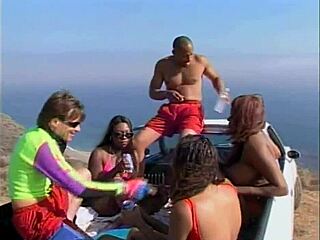 Intense Black Tushy Pink Pussy Anal Scene