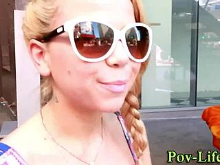 i watched this teen gargle cum in pov, it was so hot