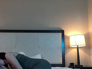 Look at this hot petite woman sucking cock deep