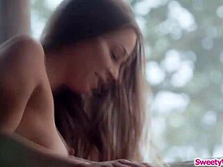 runaway chick eating her bffs pussy