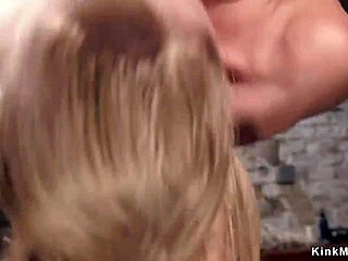 anal trainee participates in suspension activity with group