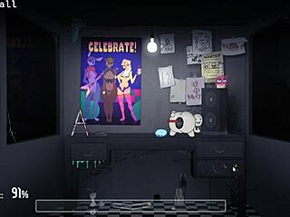 FIVE NIGHTS AT FUZZBOOBS NIGHT 1 WITH FURRY GAME ACTION