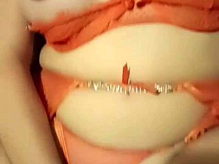 spanish blonde in lingerie teases and begs for big cock fucking