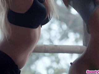 runaway chick eating her bffs pussy