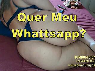 amateur girl showing her big ass and natural tits