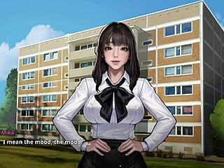 Ep4 yoga teacher guides Airi into steamy yoga sex session