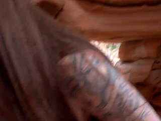 Redhead Slut Wife Fucked by BBC! Almost Caught in Vegas Desert!