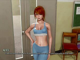 Sexy 3D Cartoon Babe Rips Clothes in Ripples 8