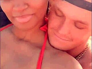 interracial couple pulls over for big ass fucking