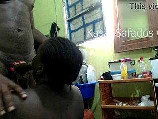 I got a blowjob in the kitchen, it was so good!