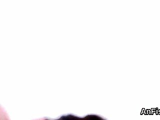 Intriguing Feisty Lesbians Fisting Tight Pussies And Assholes