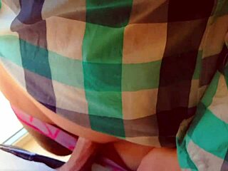 Creampie and cumshot mix in outdoor fun