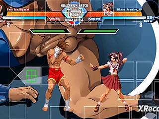 athena asamiya vs joe higashi intense fuck