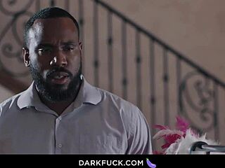 Hot Blonde Experiences First Big Black Cock Fucking Her Hard?