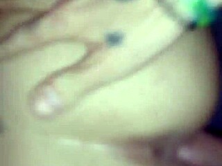 Blow job with monster cock