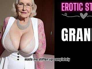 This granny's first sex with hot gilf is so erotic