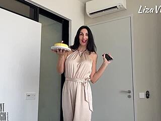 stepson’s first sex gifted by stepmother in wild cowgirl ride