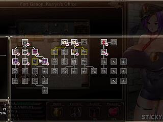 karryns prison - white guard tries bbc in hentai game part 3