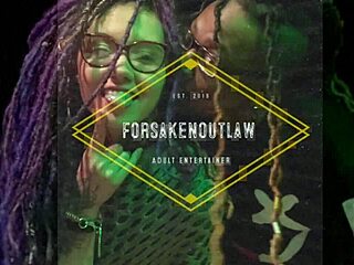 Pretty purple dreadhead white girl straight from college forsakenangel gets fucked in debut trailer