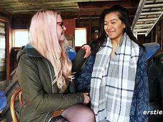 hanna from ersties loves playing with an anal dildo from jin