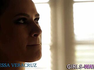 I watch oiled lesbians tribbing with big and small tits