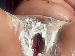 Pulsating Wet Pussy Squirts Close Up During Intense Orgasm
