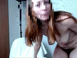 Private Show Hairy Pussy Squirting with Anal Toy on Webcam