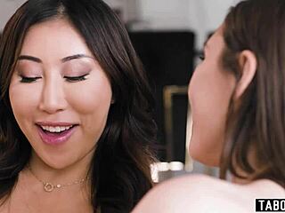 Nicole Doshi's Anal Strapon Surprise From Maya Woulfe's Lesbian Touch