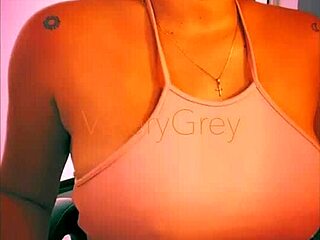 Sexy Latina Valerygrey Shows Thick Juicy Ass And Fingering