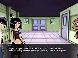 Goth Girl Masturbates in Amity Park